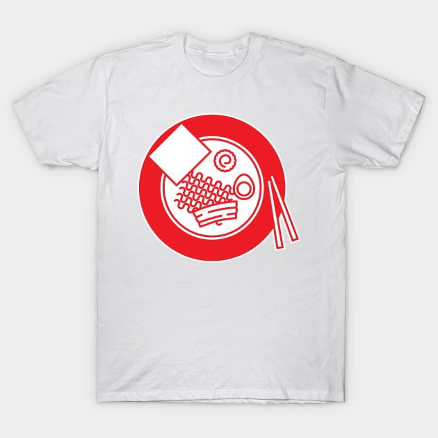 Minimalistic Ramen T-Shirt by IlanB